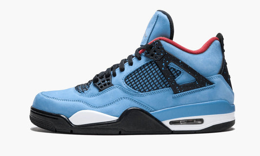 Air Jordan 4 Retro Travis Scott - Cactus Jack Mens University Blue/Varsity Red/Blue