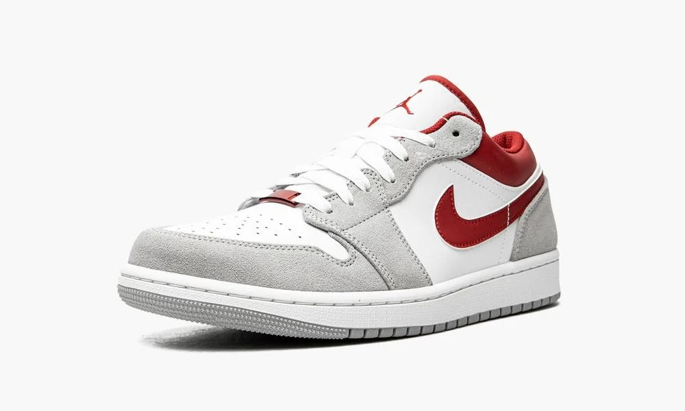 Air Jordan 1 Low SE 'White / Grey / Red'