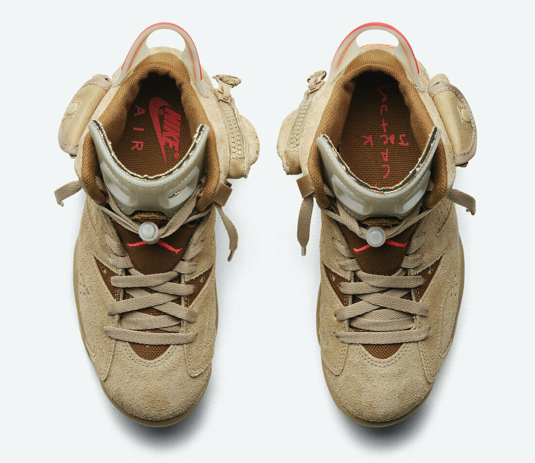 Jordan 6 Retro Travis Scott British Khaki