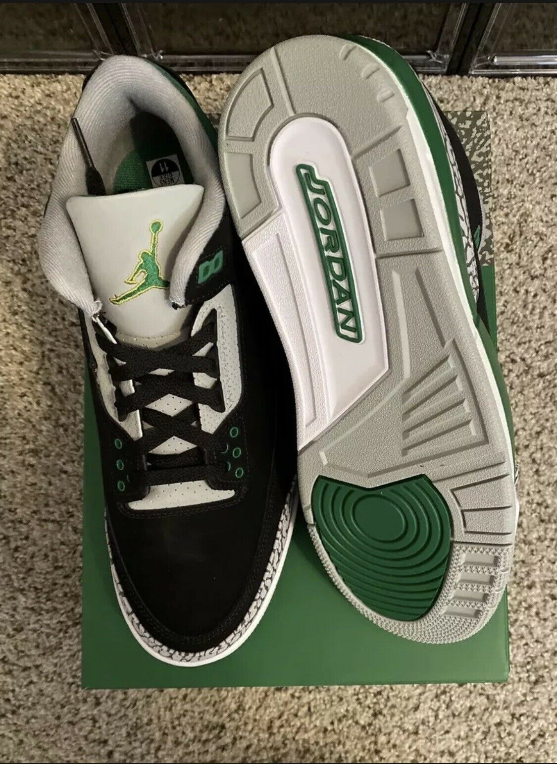 Jordan 3 Retro Pine Green
