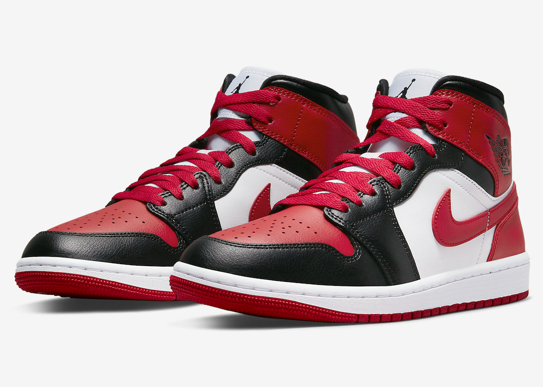 Jordan 1 Mid Alternate Bred Toe (W)