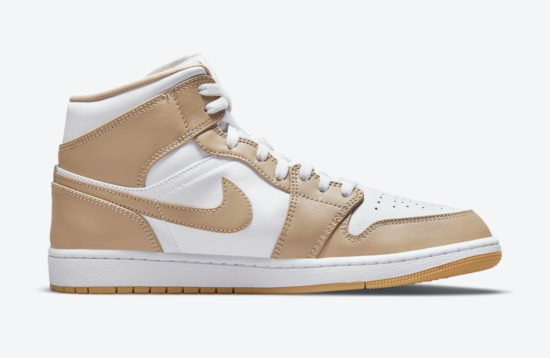 Air Jordan 1 Mid 'Tan Gum'