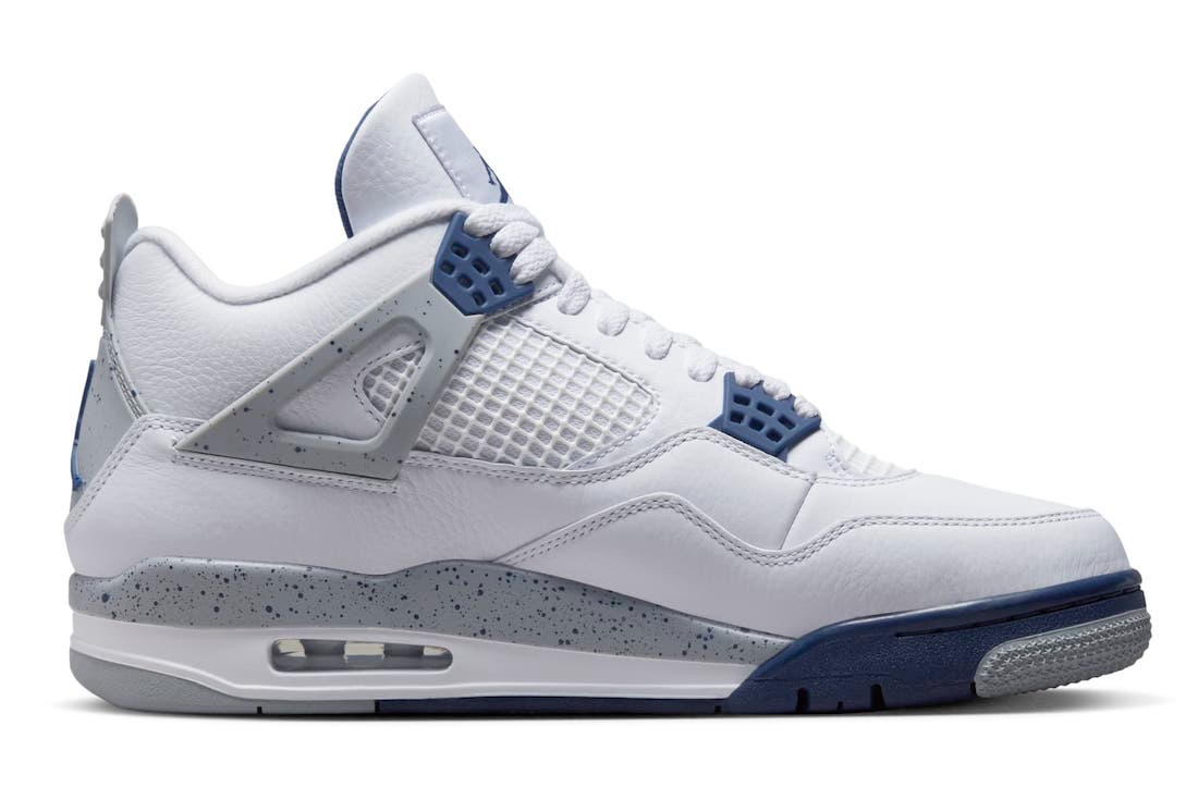 Jordan 4 Retro White Midnight Navy
