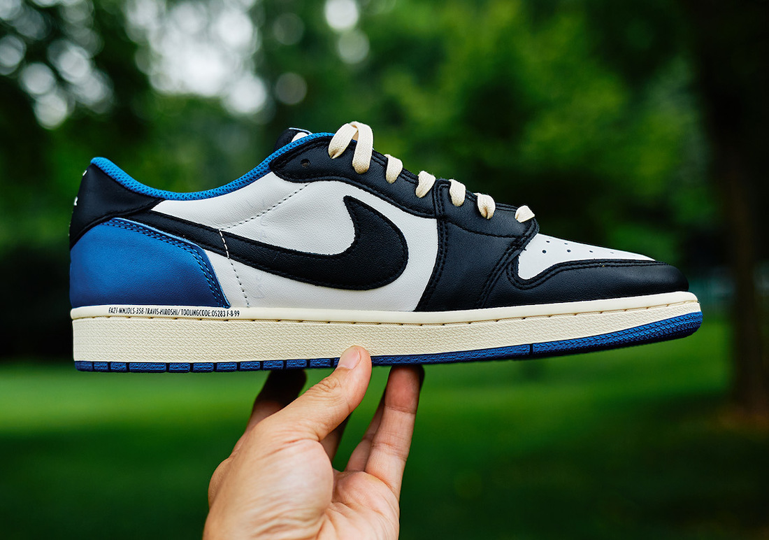 Jordan 1 Low Fragment x Travis Scott